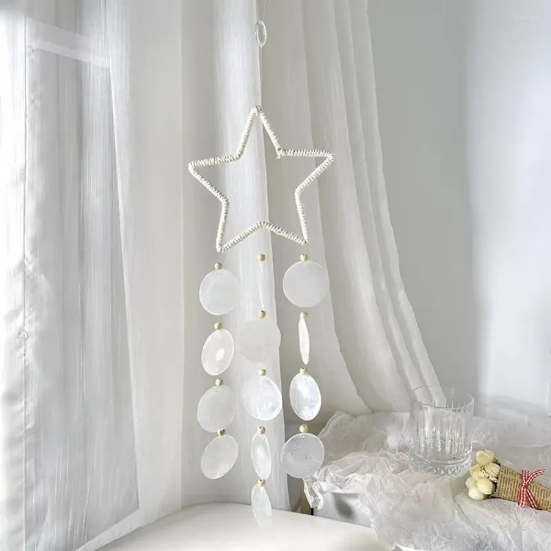 Figurine decorative Star Creative Balcony Decoration Squisite Hang Window Decor Home Crafoglio in legno Cosca