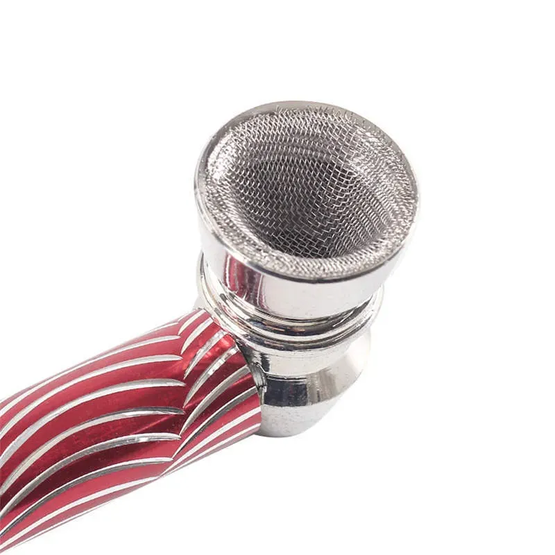 Tobacco Smoking Pipe Screen Filter 17mm Metal Round Ball Taper Thickening Stainless Steel Mesh Bowl Combustion Net Burner For Dry Herb Smoke Cigarettes Accessories