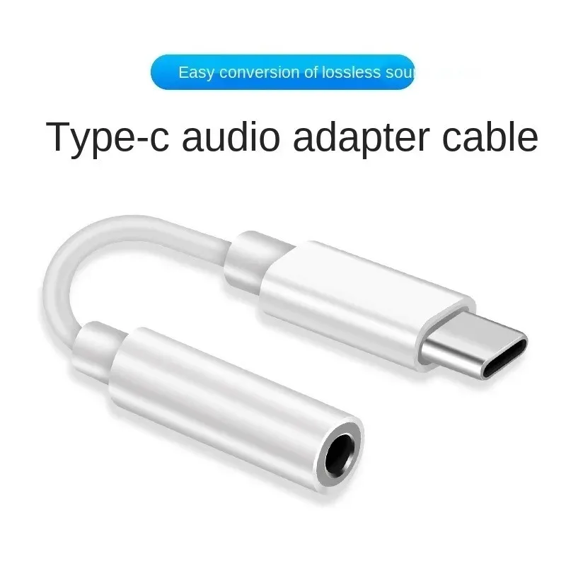 Adaptateur de casque de type C à 3,5 mm AUX pour Huawei Mate 20 P30 Pro Xiaomi Mi 8 9 SE Type C à 3,5 Jack Earphone Câble audio