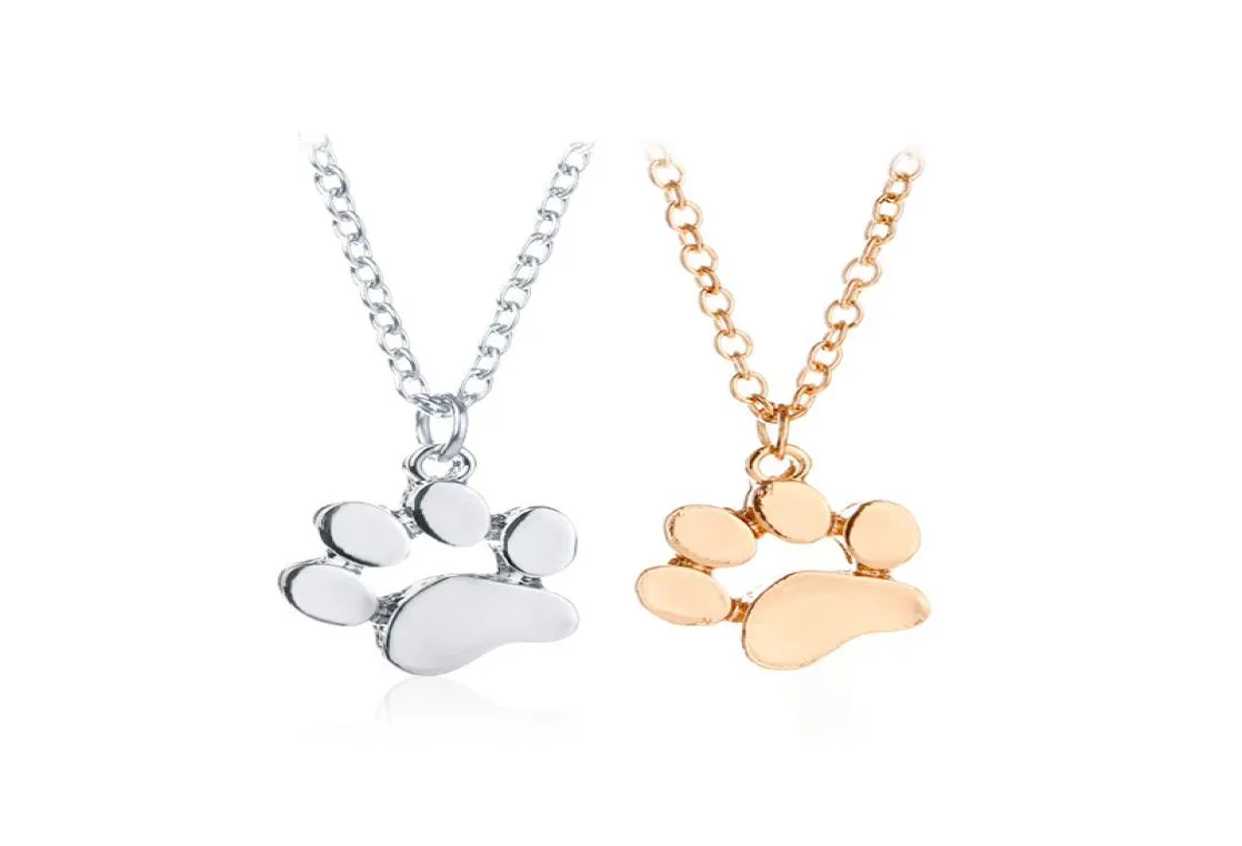 2019 NOUVEAU TASSUT CAT DOG PAW PRINT Collier animal Femme Bijoux mignon PUG DÉCILATE Collier Collier Gift N1913316447