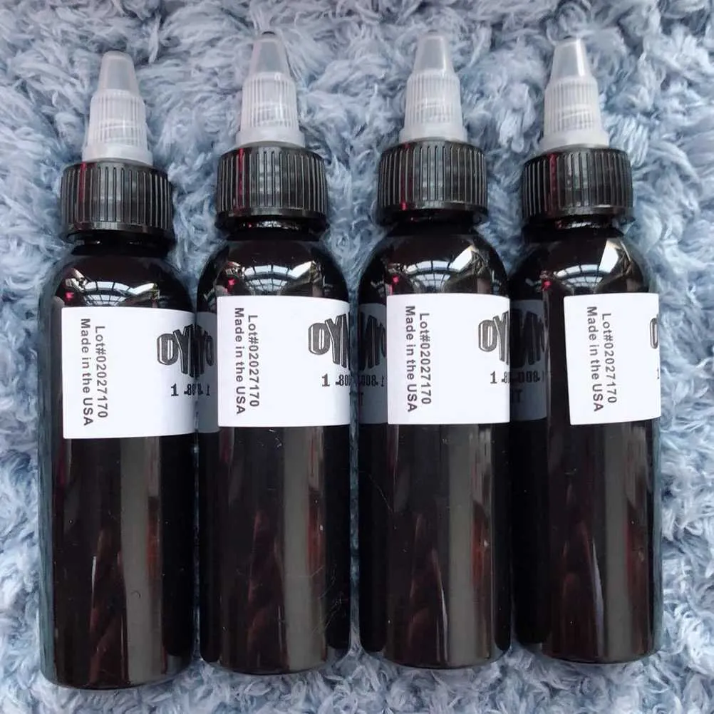 Transferencia de tatuaje 30 ml/60ml tatuaje negro tatuaje profesional bricolaje tatuaje pigmento práctica tatuaje tatuaje