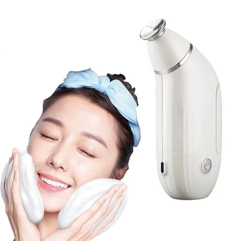 Portabel magisk syresblekning Bubble Machine Face Skin Care Cleansing Massager Beauty Salon Home Instrument för kvinnor 240416