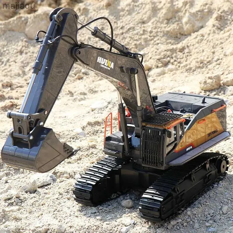 Electric/RC Car Wireless Remote Control Vehicle Huina 592 Remote Control Alloy Excavator 22 Channel Engineering Vehicle Excavator Large Excavator Childl2404