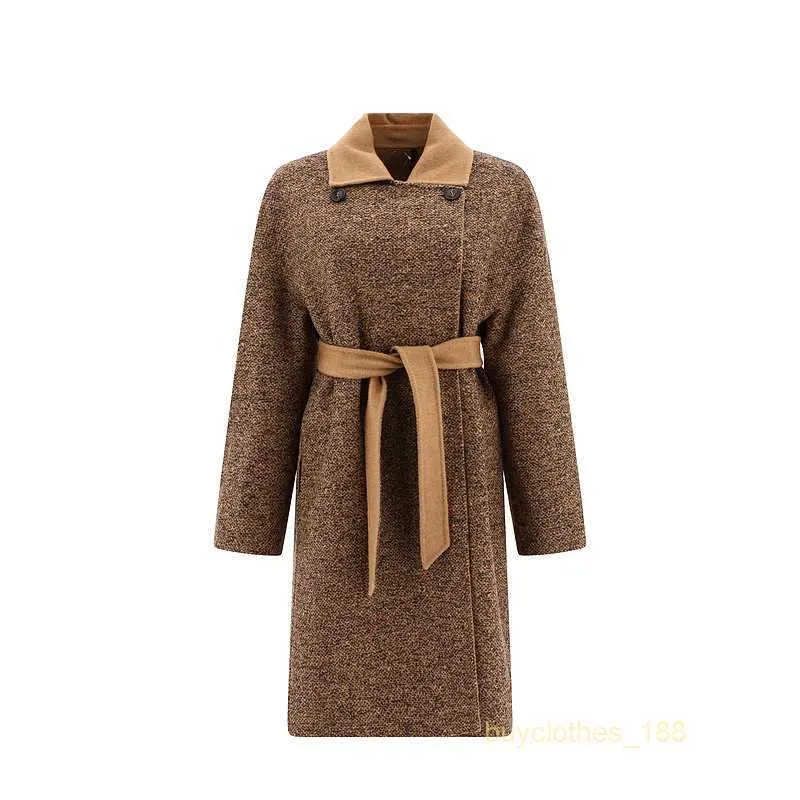 Casaco de grife feminino de luxo casaco de luxo cashmere casaco de lã de lã de lã de viagem descontraída relaxamento urbano tendência de moda