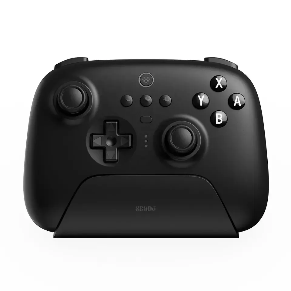 Players 8Bitdo Ultimate Wireless BT GamePad Contrôleur avec quai de charge pour Nintend Switch / Windows 10, 11 / Steam Deck / PC