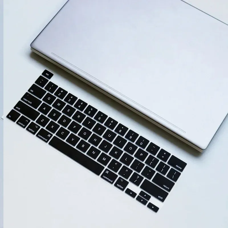 Okładka klawiatury laptopa ES FR dla MacBooka Air 13 M1 A2337 Silikonowa ochronna klawiatura klawiatury AIR13 A2179 A1932 A1466 Cover