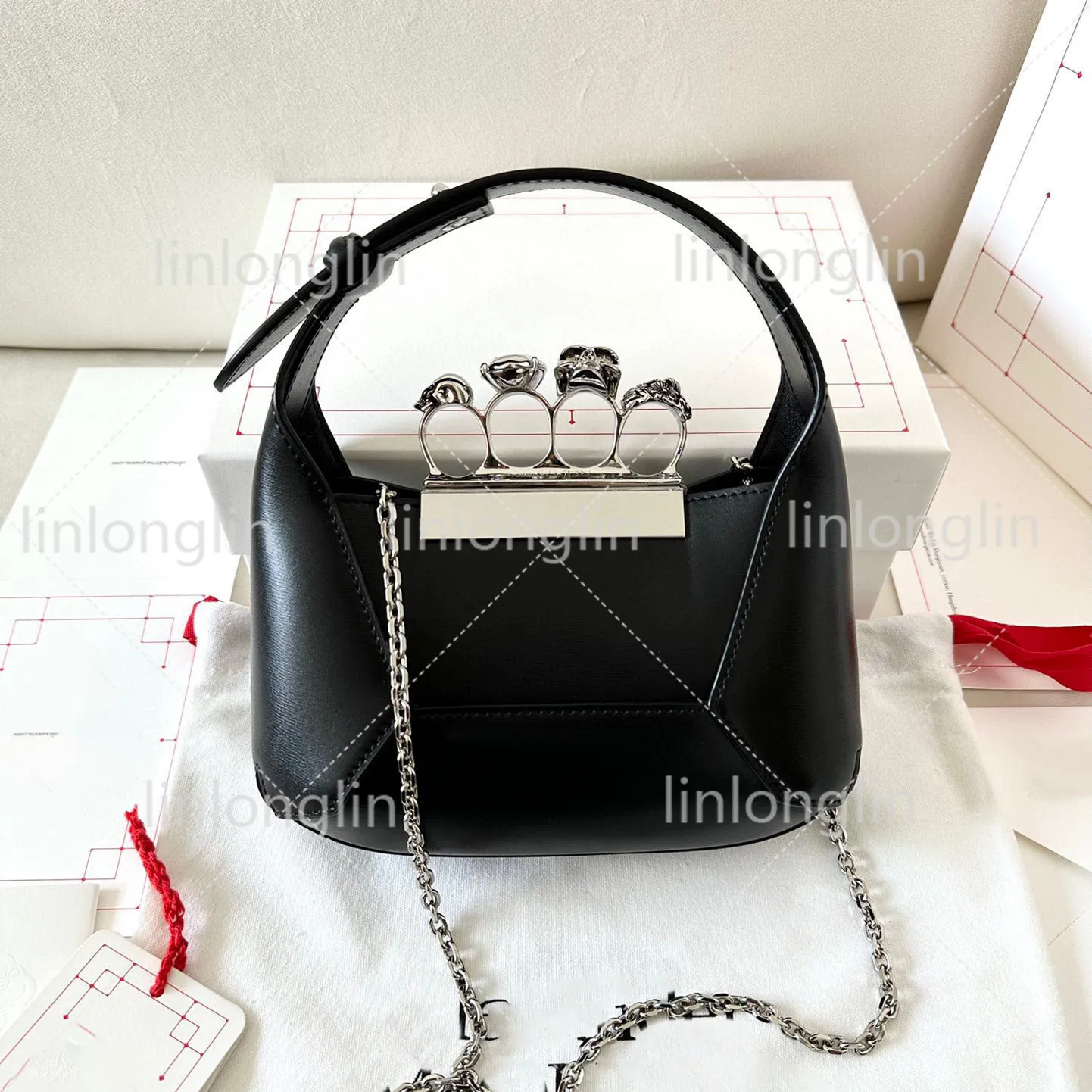 10a small skull bag black the jewelled hobo mini bag luxury designer women handbag genuine leather shoulder bag 2 size tote quality crossbody sliver black evening bag