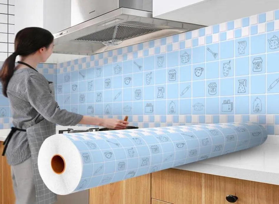Adesivos de parede Mosaic Tile Peel and Stick Auto adesivo Backsplash Cozinha Diy Banheiro de banheiro adesivo de parede 3D 3D2177753