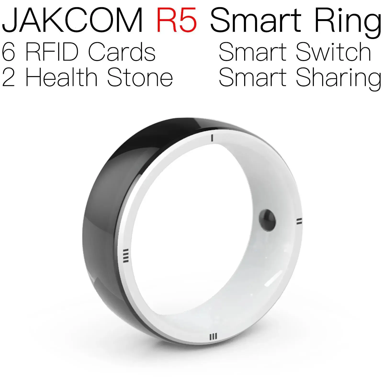 Jakcom R5 Smart Ring for Men Women Band 8 11 Mafam TV Soundbar 4 Global M5 Bracelet Man Caliburn G Coil Tracker 240423