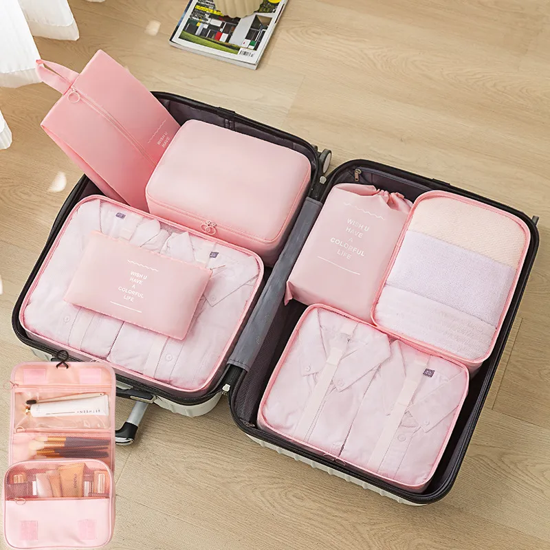 Travel Storage Bag Seven-piece Suit Clothing Storage Bag Digital Shoes Storage Bag Luggage Sorting Bag