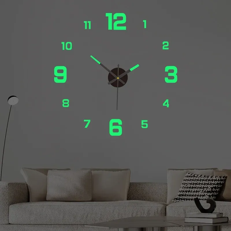 Clocks Creative Digital Glow Clow