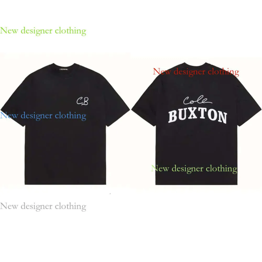 cole buxton t shirt Men's Tshirts Designer Signature Letter Printed Casual Fashion Short Sleeve Men Women Round Neck Cotton Loose Comfortable T Shirt all Size