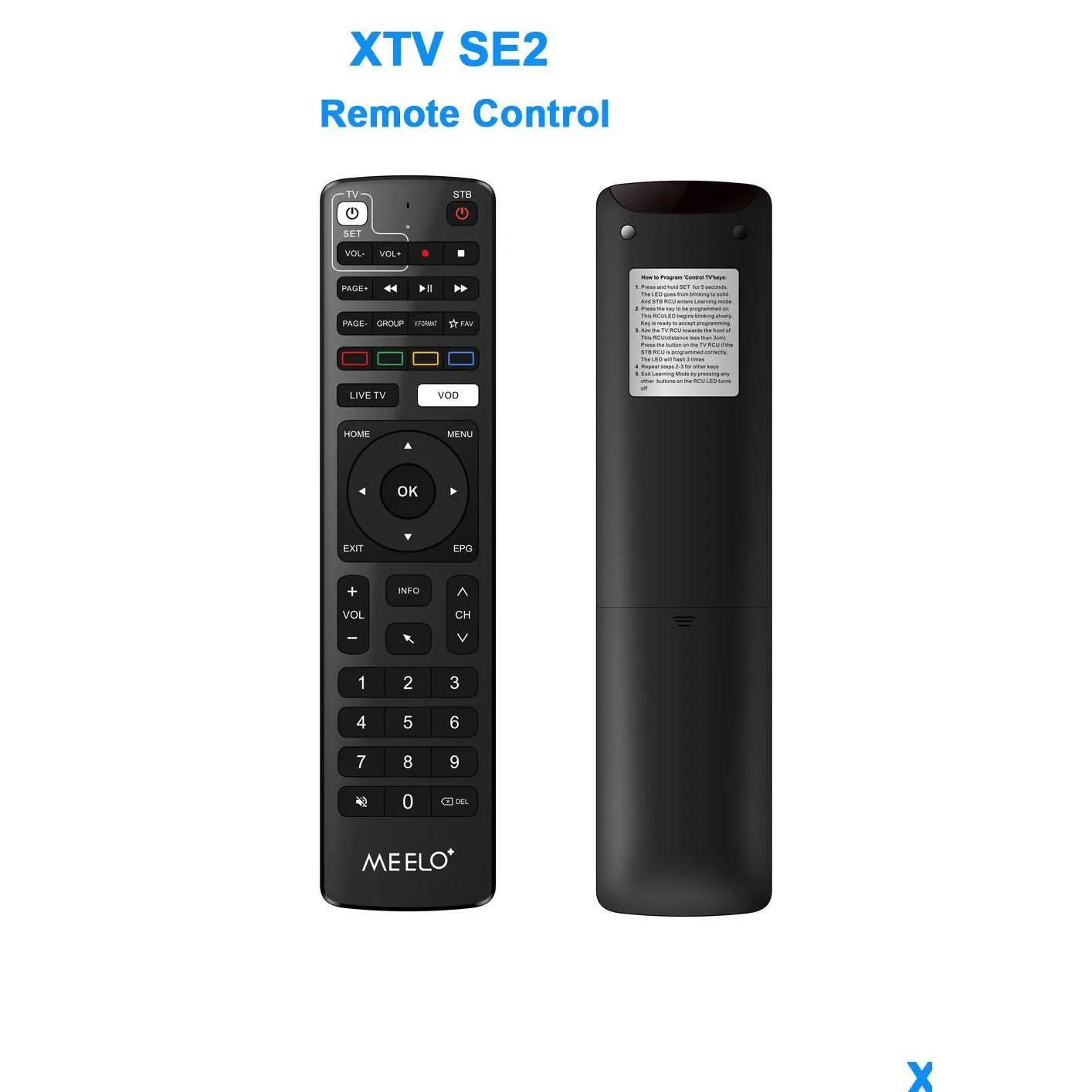 Altri accessori satellitari Nuovi telecomando MEELOADD Adatto per XTV SE2 Lite Duo Pro Amlogic S905W2 Elettronica di consegna a goccia 4K OT9GK