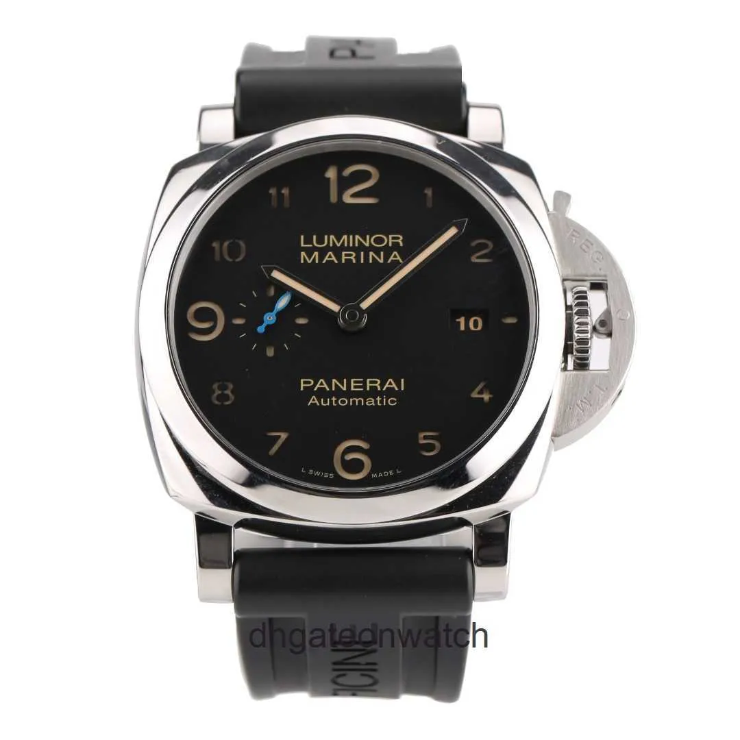 High End Designer Watches dla Peneraa UP Series 44 mm Precision Steel Automatyczne zegarek mechaniczny dla męskich zegarek PAM01359 Oryginał 1: 1 Z prawdziwym logo i pudełkiem