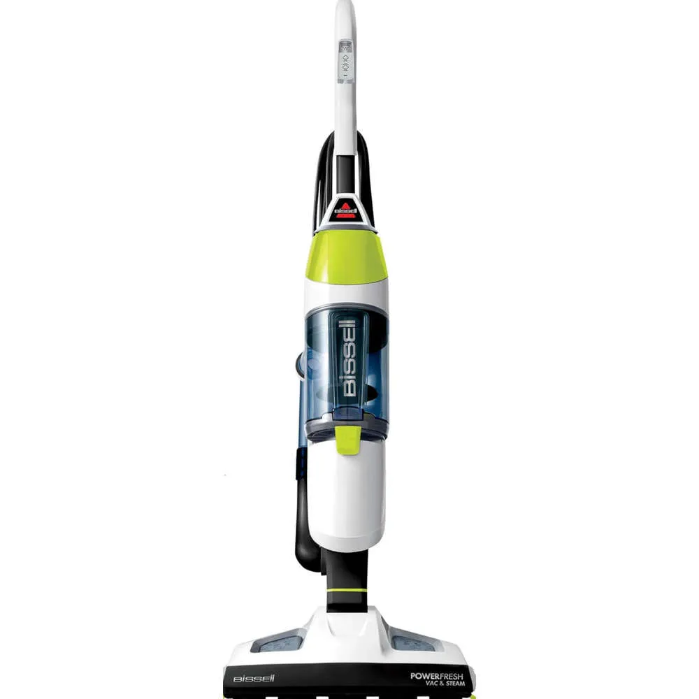 Bissell 2747A PowerFresh Vac & Steam All-in-One Vacuum and Steam Mop - Detachable for Hard Floors, Multifunctional Cleaning Tool for Effortless Cleaning
