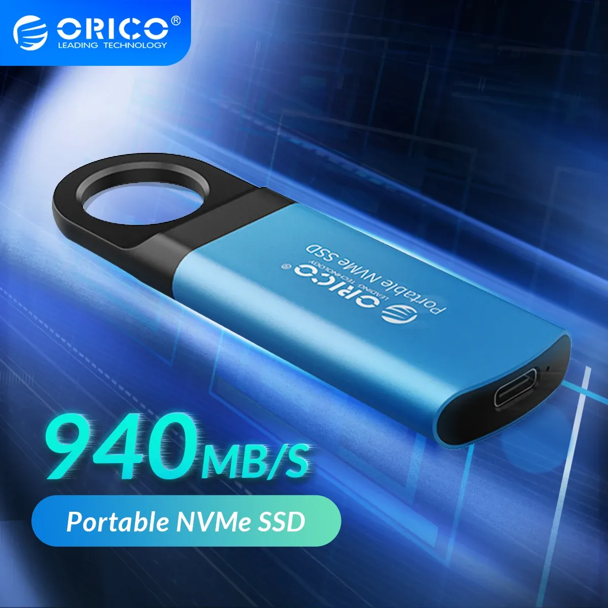 Drive ORICO DRIDE EXTÉRIEUR EXTÉRIEUR 940 Mo / s SSD externe 1TB 128 Go 256 Go 512 Go MINI PORTABLE SSD USB TYPE C