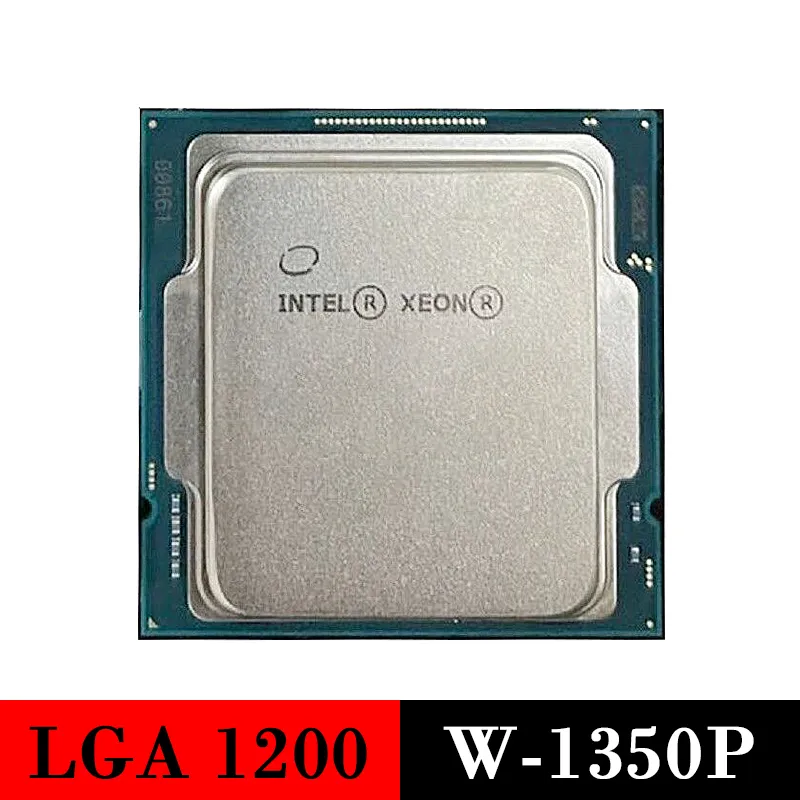 Gebruikte serverprocessor Intel Xeon W-1350p CPU LGA 1200 1350P W1350P LGA1200