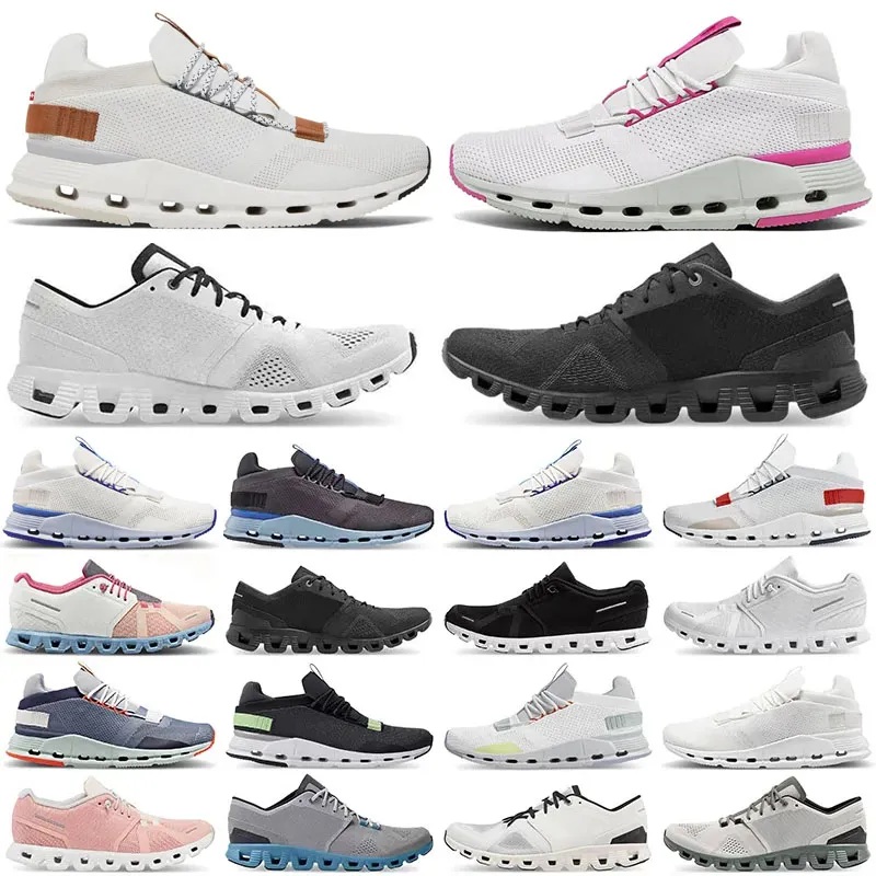 Cloud Womans Mans Chaussures de course rose Nova Monster Swift 3 x3 5 Clouds Blancs et noirs Trainers Womens Clouds Cloudmonster Nova Cloudswift 3 Cloudvista Sulfer Tennis