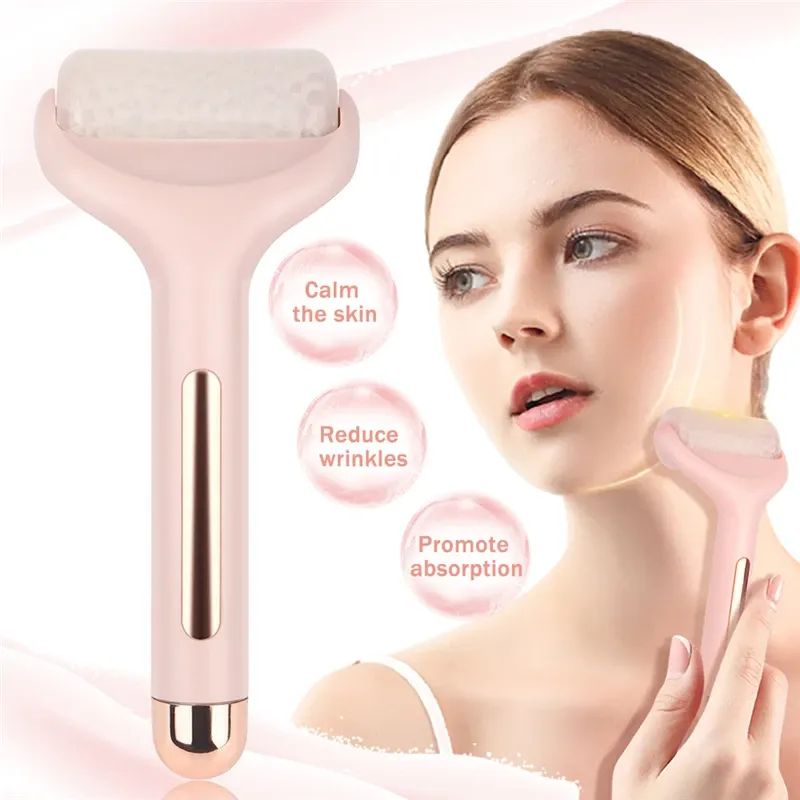 Massager Ice Face Roller Massager Skin Lifting Tool Face Lift Massage Body Neck Skin Tighten Antiwrinkles Pain Relief Skin Care Tools