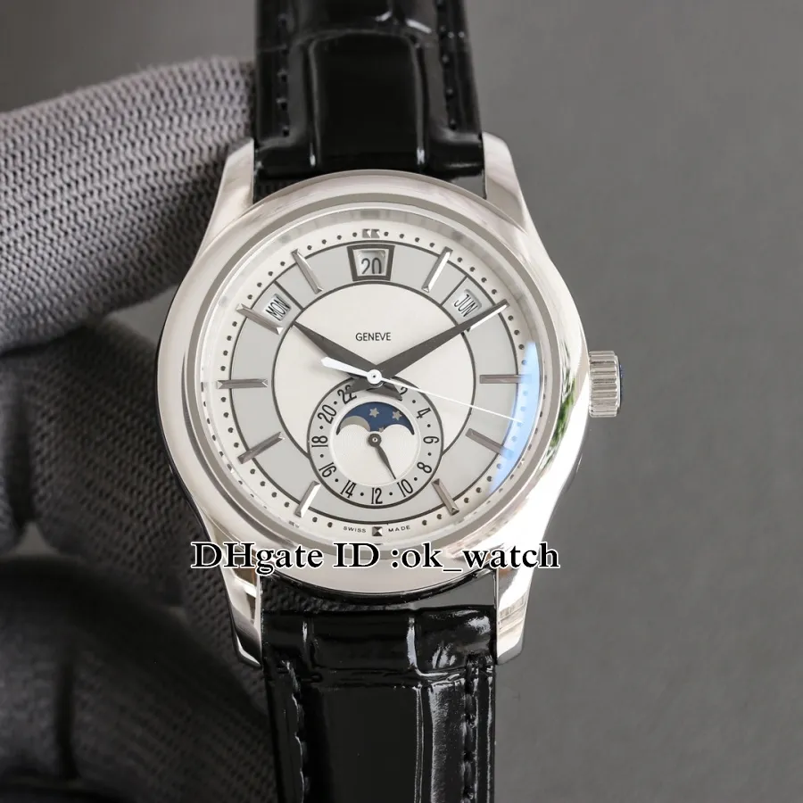 40mm Wrist Watch Automatic Timepiece - Grey Dial, Date, Week, Month ...