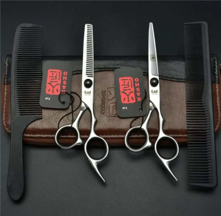 PELIZADORES JAPÓN 440C ORIGINAL 60 PELINAS PROFESIONALES BARBER SET CUTTING SCISSOR Haircut67949768522924