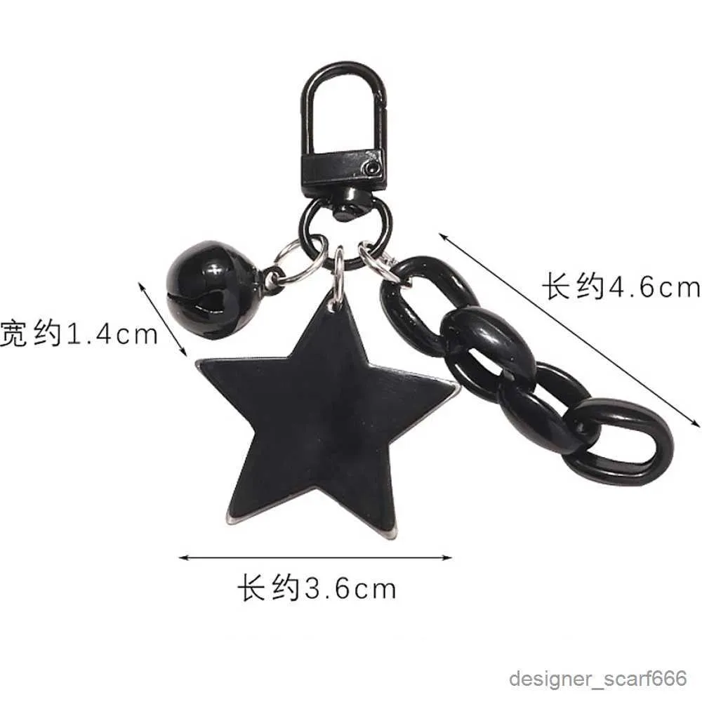 Tornari Cancioli Lersta STARS ACRILICO Tornario Bell a sospensione per le ragazze Charmpack Charm Casefoniche Case Accessori Accessori Creative Amicizia Regali di amicizia creativa