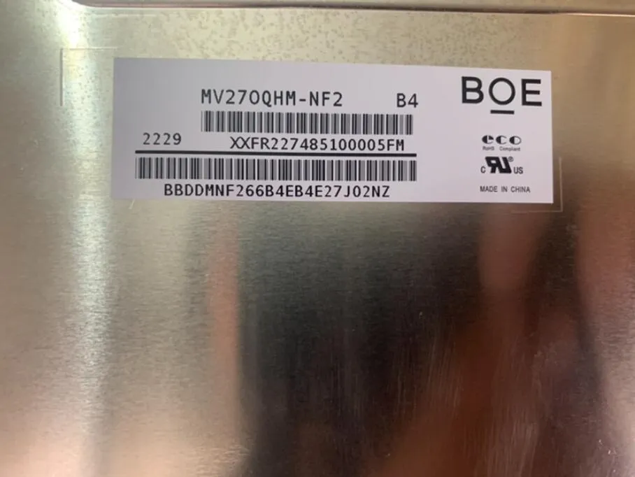 Oryginalny ekran BOE MV270QHM-NF2 27 
