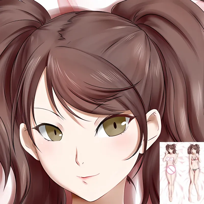 Oreiller bricolage anime personnalisé kujikawa lève dakimakura taie d'oreiller double imprimé étreint couverture de couverture d'oreiller de corps