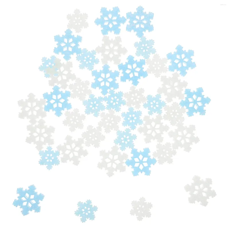 Storage Bottles 80Pcs Adorable Snowflakes Multi-function Xmas Small Phone Case Charms