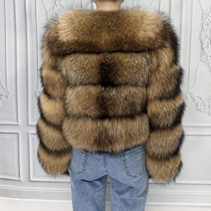 Manteau Bouffant Add Down Avec Capuche Fourrure Raton Laveur - Taille XS-S, Neuf Avec étiquettes