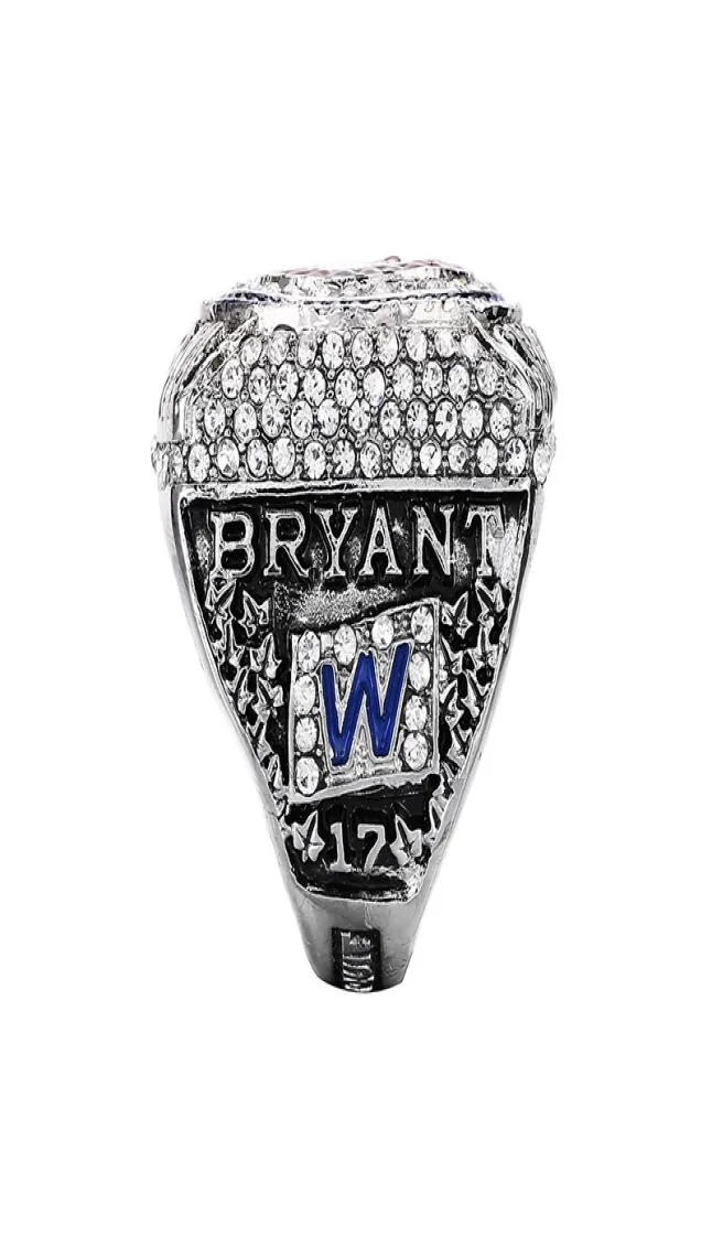 Ny ankomst Bryant 2016 Cubs World Baseball Championship Ring Fan Gift Högkvalitativ hela 3843065