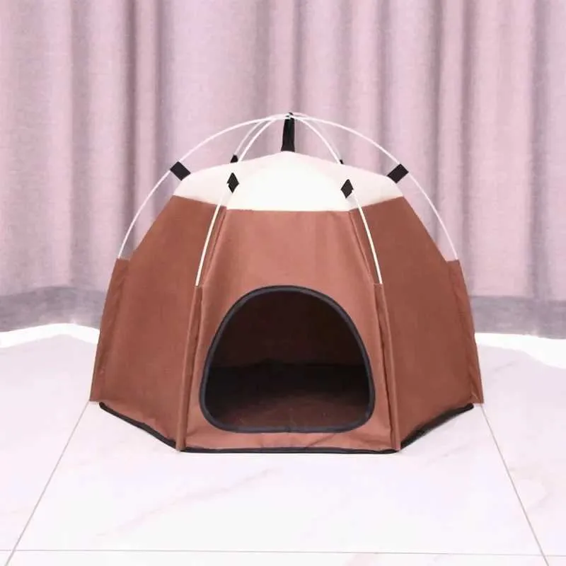 Cat Carriers Crates Houses Quick folding cat and dog tents pet supplies cat nests dog cages warm tents stray cat nests outdoor sun protection 240426