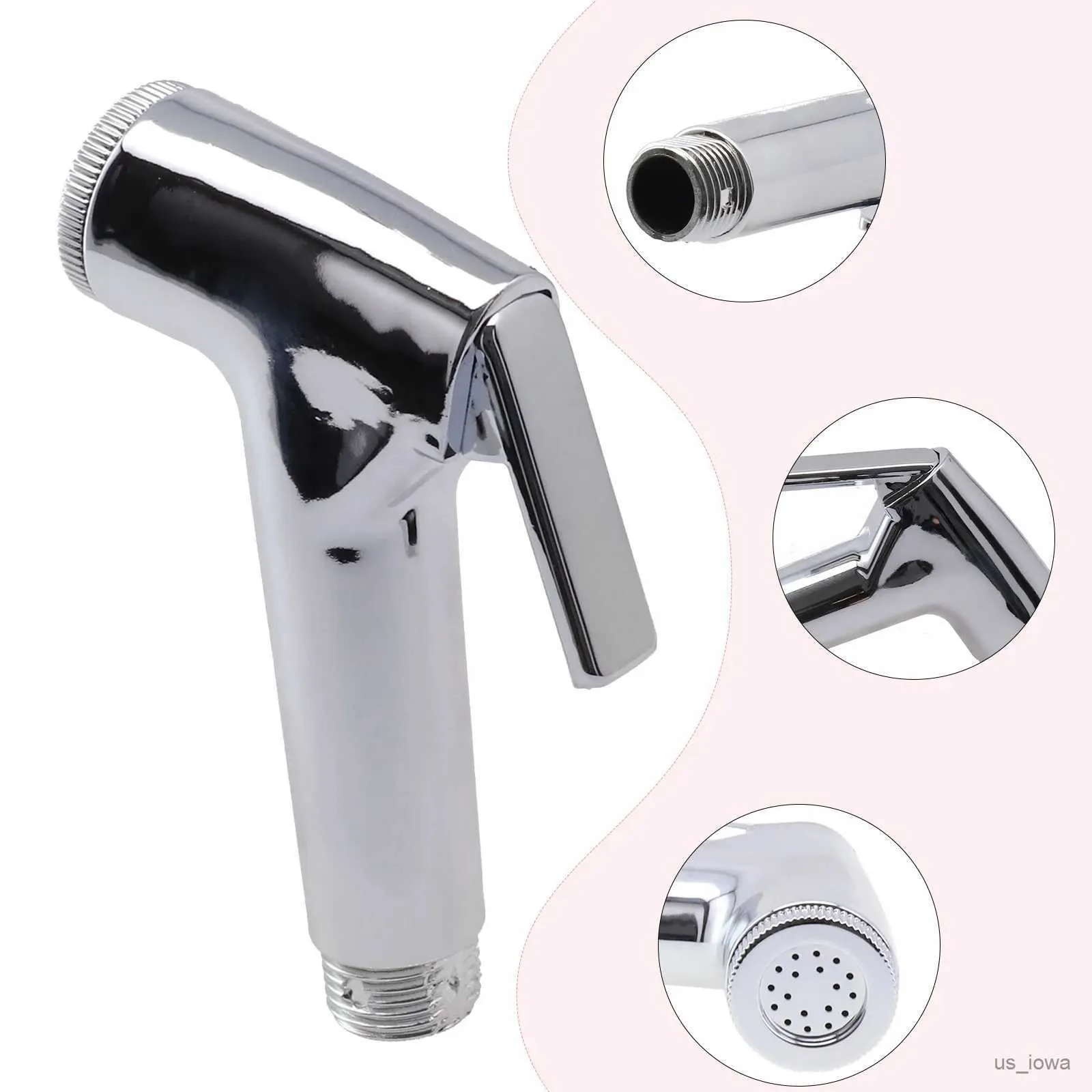 Badkamer douchekoppen proteerbaar bidet toilet spuitsprayer abs handheld bidet kraan spray home badkamer douche hoofd zelfreinigende accessoires