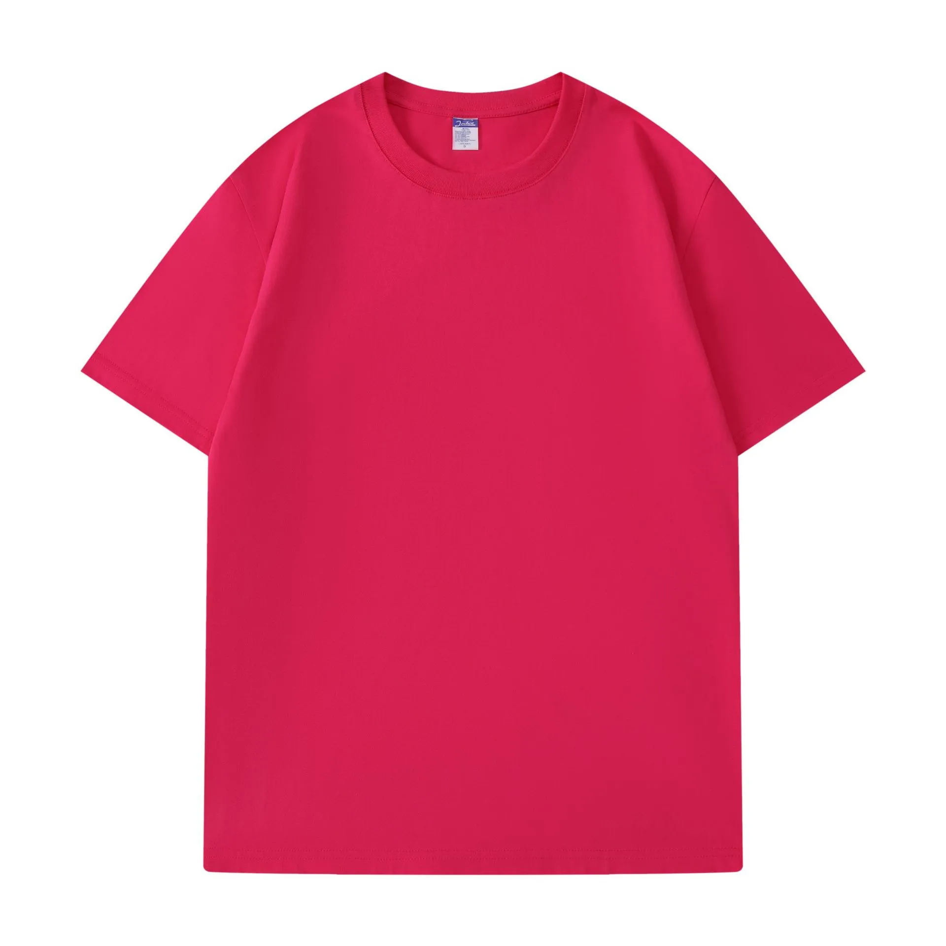 T-shirt de cou d'équipage imprimé femmes coton plus taille t shirts o cou qb3