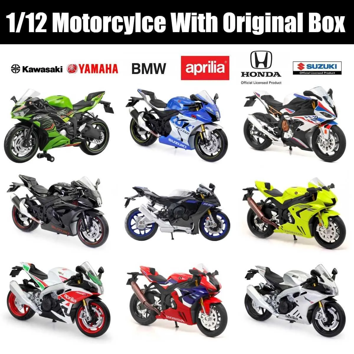Die Cast Mini Matchbox Motorcycle Toys Model 1/12 For Boys Die Cast Mini Matchbox Motorcycle Toys Model 1/12 For Boys