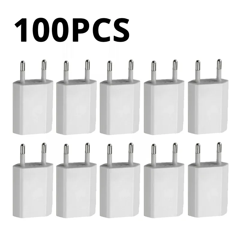 充電器10100PCS/ロットEUプラグ5V 1A USB Travel Wall Charger Adapter Apple iPhone XS MAX XS XR X SE 2020 8 7 6 6S 5S 5 SE 4S