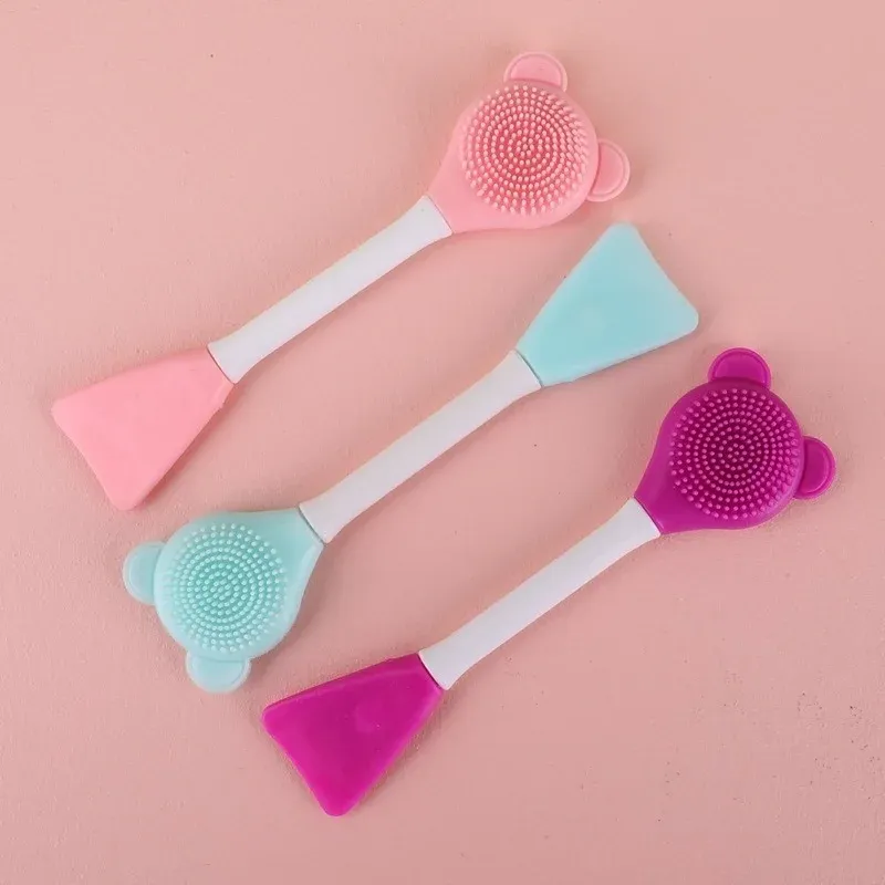 Devices 1pcs Face Mask Brush Silicone Gel Facial Mask DIY Brushes Original Soft Fashion Beauty Women Skin Face Care Home Makeup Tools