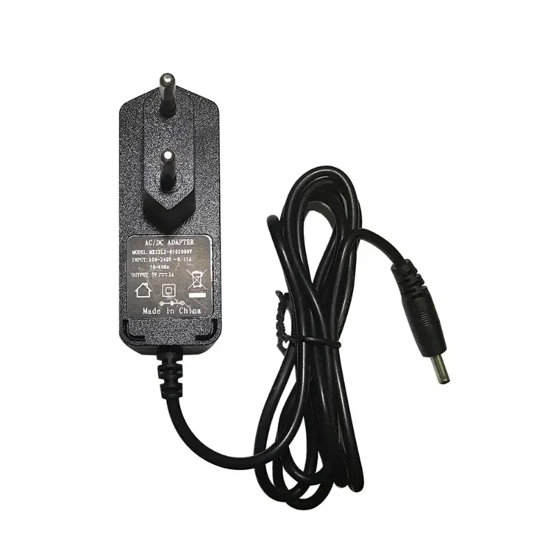 EU AU UK US PLUCT TYPE 12V2.5A 2A 1A 5.5mmx2.1mm 5V2A 3.5mmx1.35mm Strömförsörjning AC 100-240V till DC Adapter Plug för CCTV IP-kamera