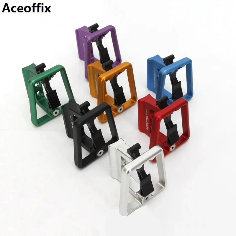 Accessori Aceoffix Bike Bike Borse Front Block Alluminio 3 fori per Brompton Pikes Bike Bike Bag della serie Nuovo UCB02