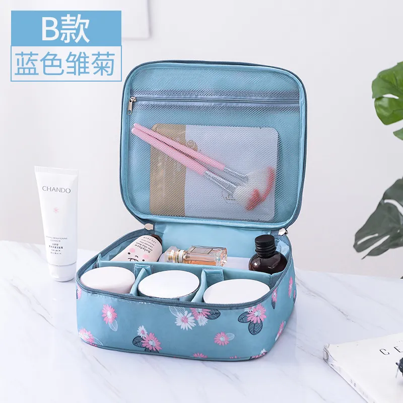 Sydkorea Ny tryckt resor Kosmetisk väska Lotion Förpackning Travel Tvättväska Vattentät reseförvaring