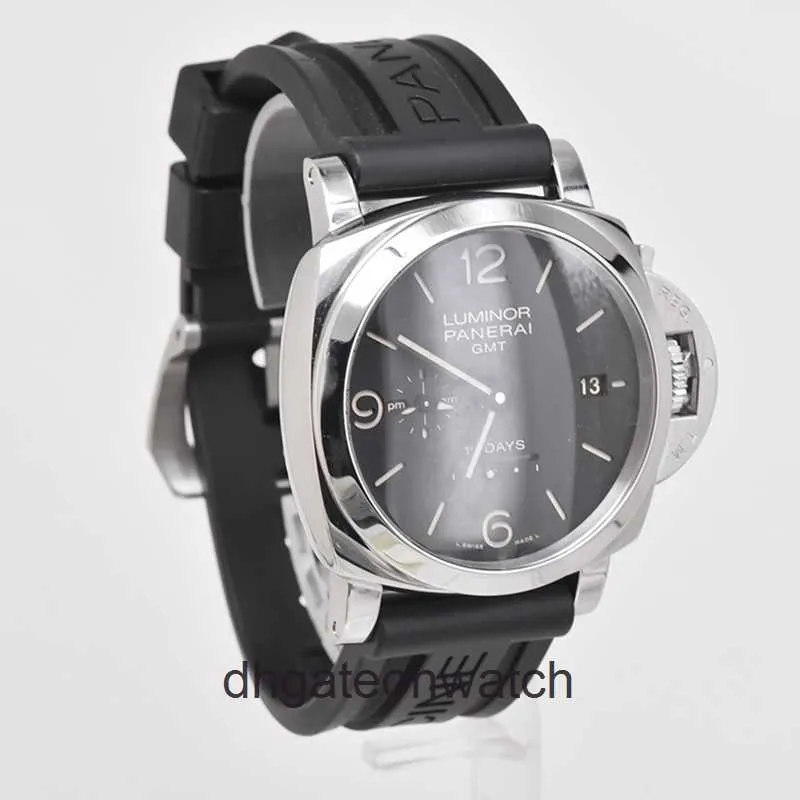 High End Designer Watches For Peneraa till PAM00533 MEN MECHANICAL Watch Precision Steel Power Display Original 1: 1 med riktig logotyp och låda