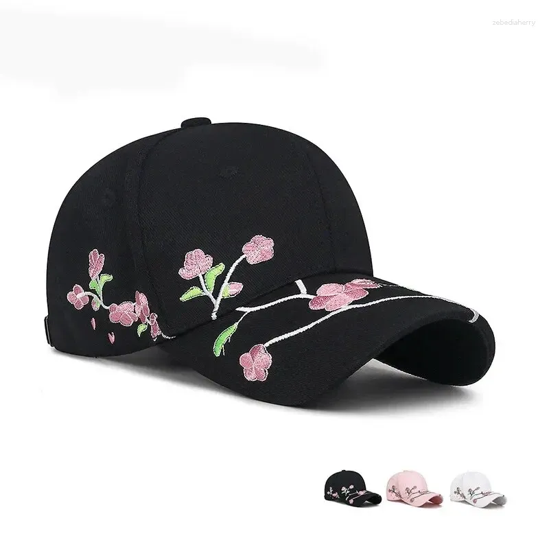 Ball Caps chapeau National's National Tide Cap Sunshade Sun Spring and Automne Plum Blossom brodery Style Baseball