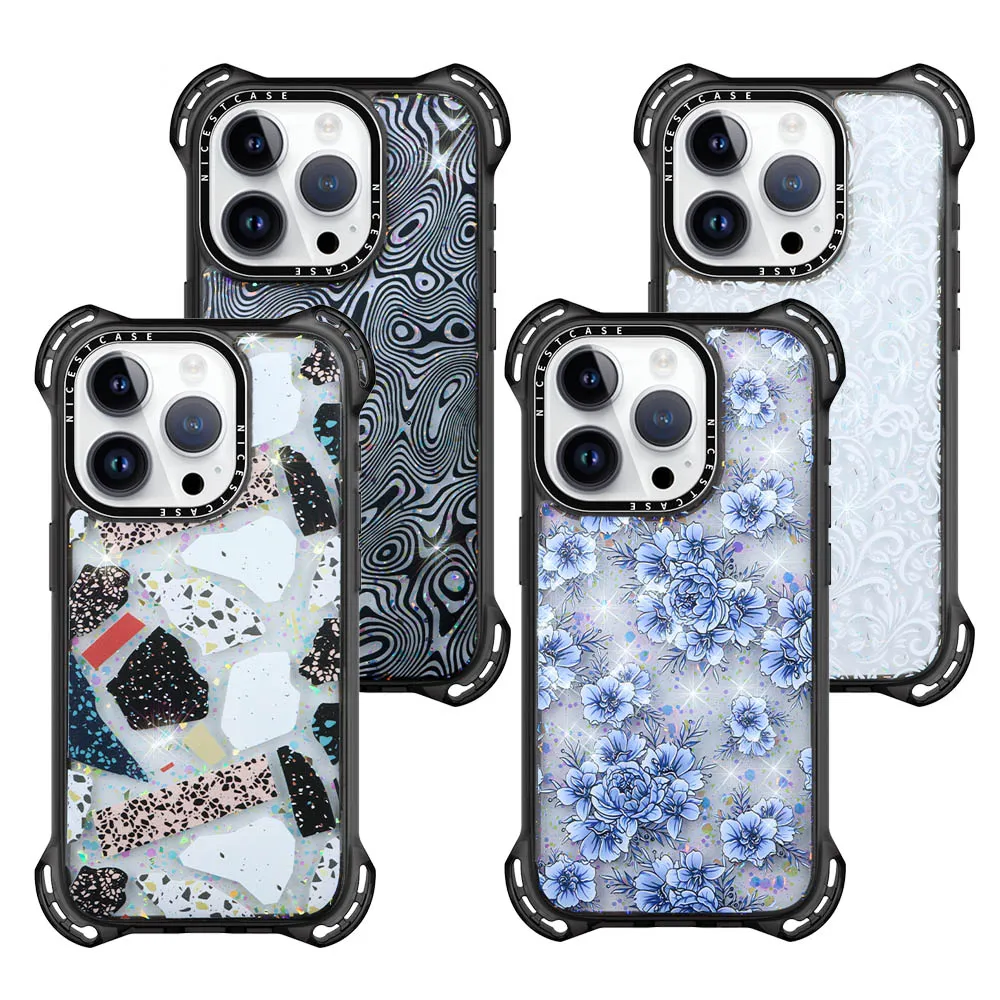 Cover met 360 Full-body Protection Luxury Design Anime Full Color Print Shockproof Phone Case voor iPhone 11 13 14 15