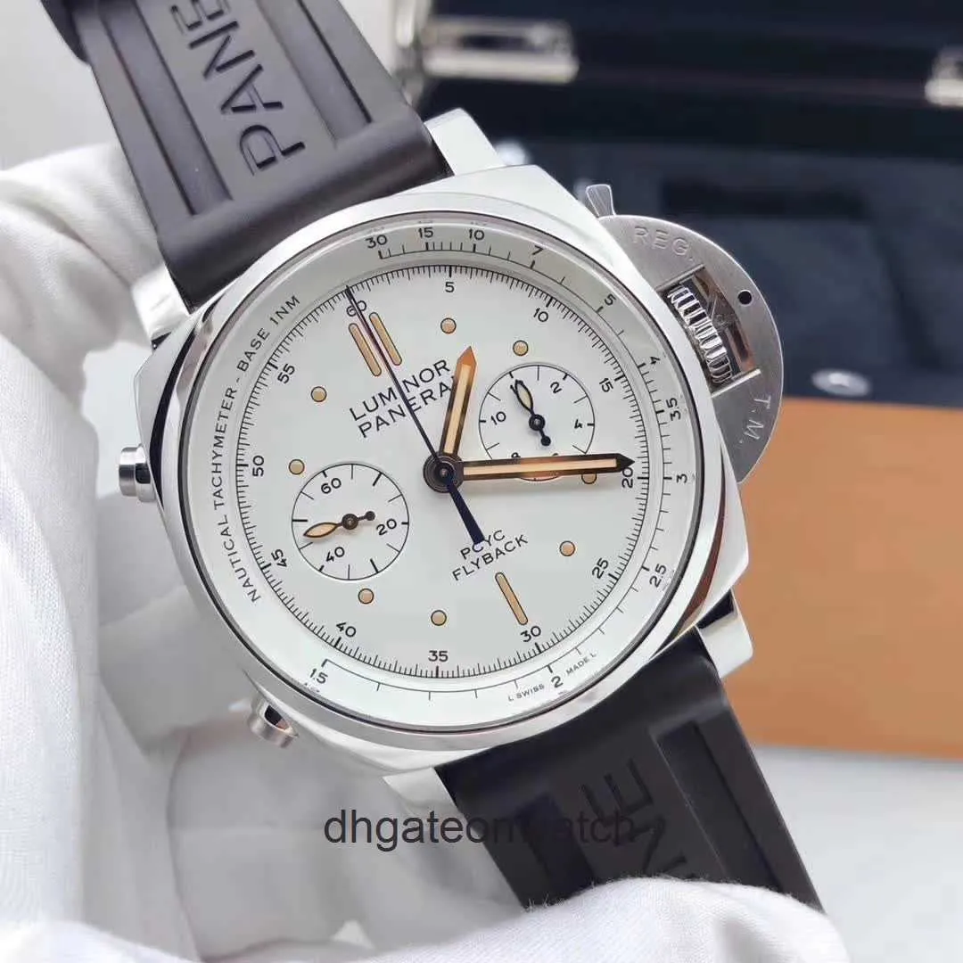 Montres de concepteurs haut de gamme pour la série Trendy Pam00654 Watch pour hommes mécaniques automatiques 44 mm Original 1: 1 avec logo et boîte réel