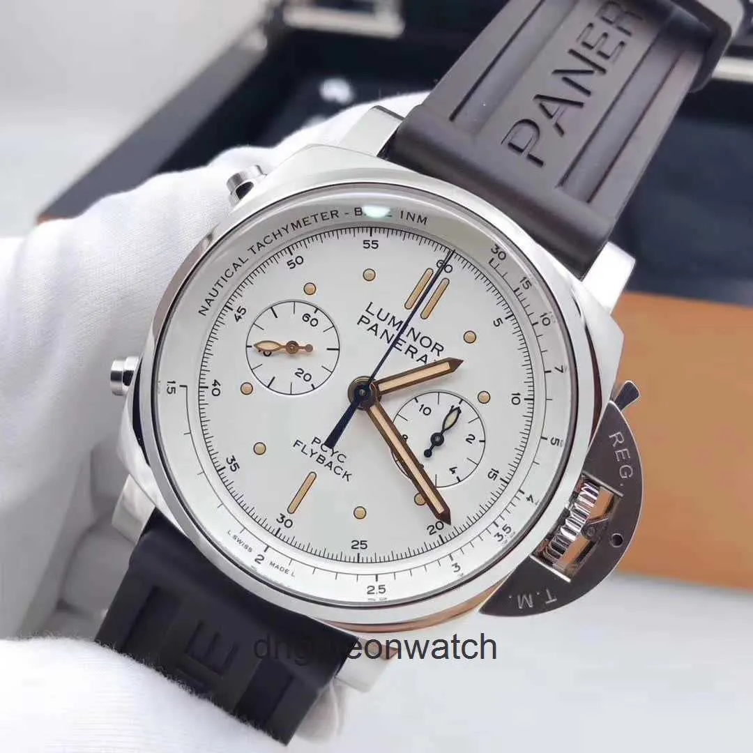 Montres de concepteurs haut de gamme pour la série Trendy Pam00654 Watch pour hommes mécaniques automatiques 44 mm Original 1: 1 avec logo et boîte réel