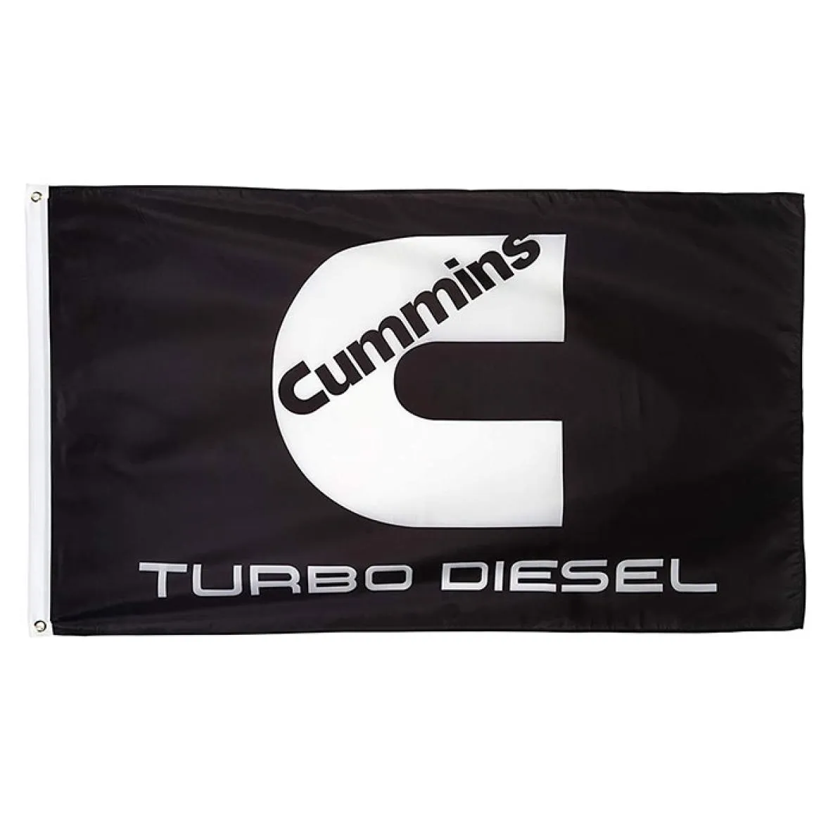 Cummins Banner Turbo Diesel Flag 3x5ft Polyester Outdoor or Indoor Club Digital printing Banner and Flags Whole2260709