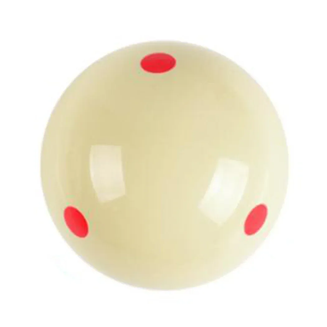 Billiard Professional Cue Ball Spot Spot Dismo Pool di allenamento Billiard Ballicazione Blue/Red 6 Dot Spot Pool Standard 21/4 "Accessori