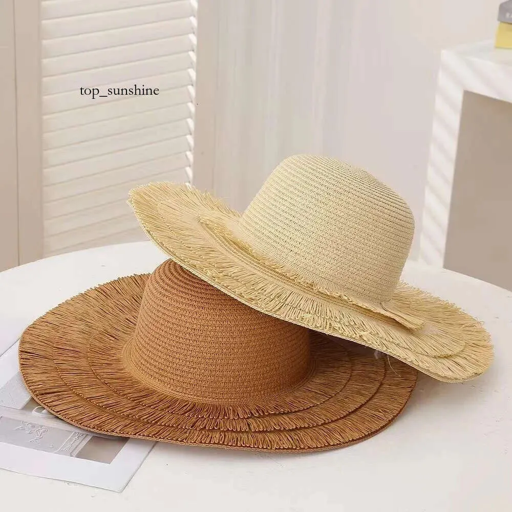 Geniş Kötü Şapkalar Instagram Net Kırmızı Yeni Çift Kürk Bahar ve Yaz Kadın Güneş Koruma Saman Seyahat Açık Vizör Moda Balıkçı Şapkası