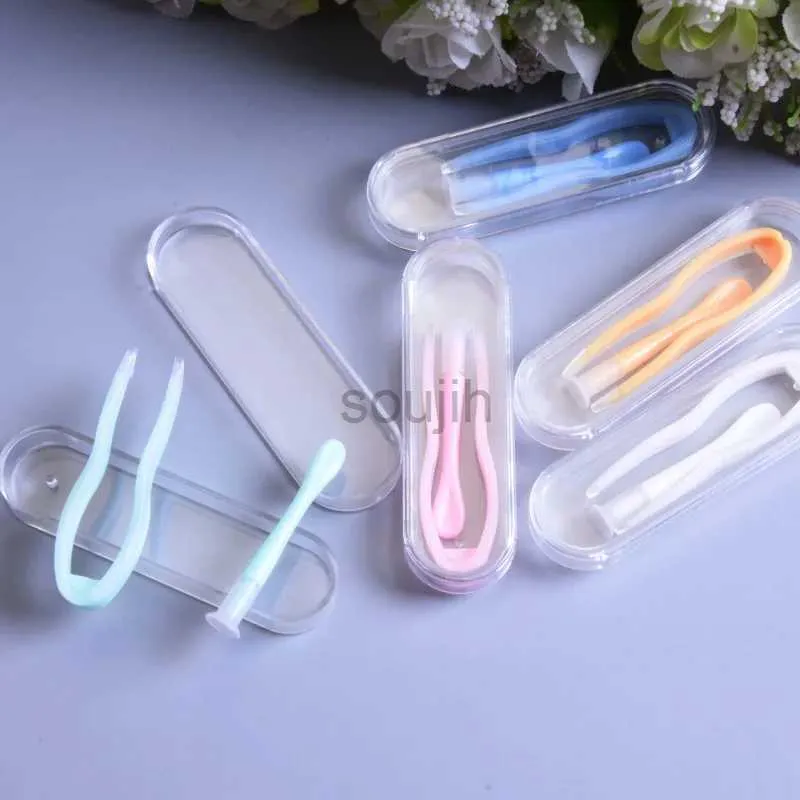 Contact Lens Accessories Remover Contact Lenses Inserter Couleur Tweezers Aspiration Stick Eyes Care Tool Kit Contact Contrat Clip Clip Stick Twezers Pupilles D240426