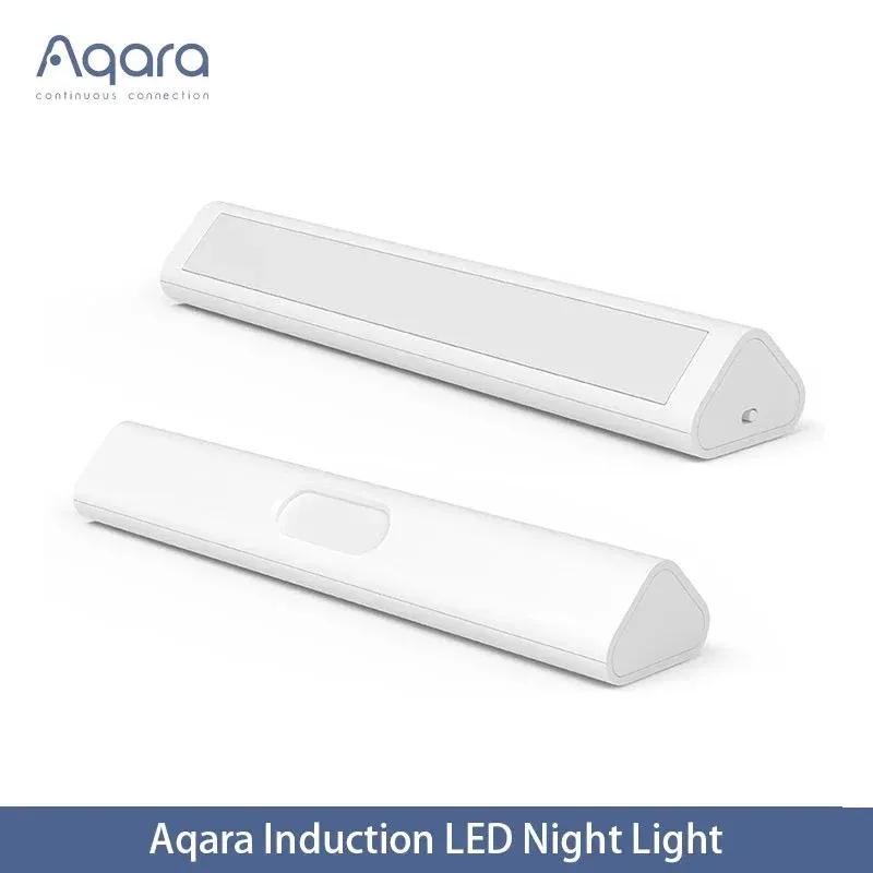 Kontrolle Aqara Induktion LED Night Light Magnetic Installation mit menschlichem Körperlichtsensor 2 Level Helligkeit 3200K Farbtemperatur